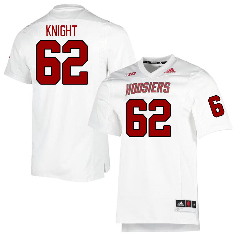 Men #62 Cameron Knight Indiana Hoosiers College Football Jerseys Stitched-Retro